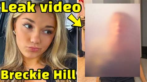 brekie hill of leak|Breckie Hill claims her ex